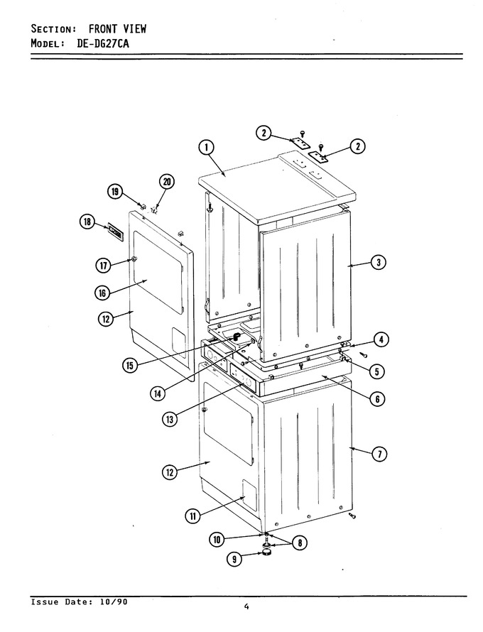 Diagram for LDE27CA
