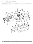 Diagram for 04 - Motor, Blower & Base Frame