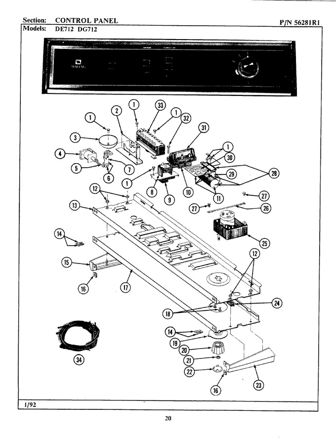 Diagram for GDE712