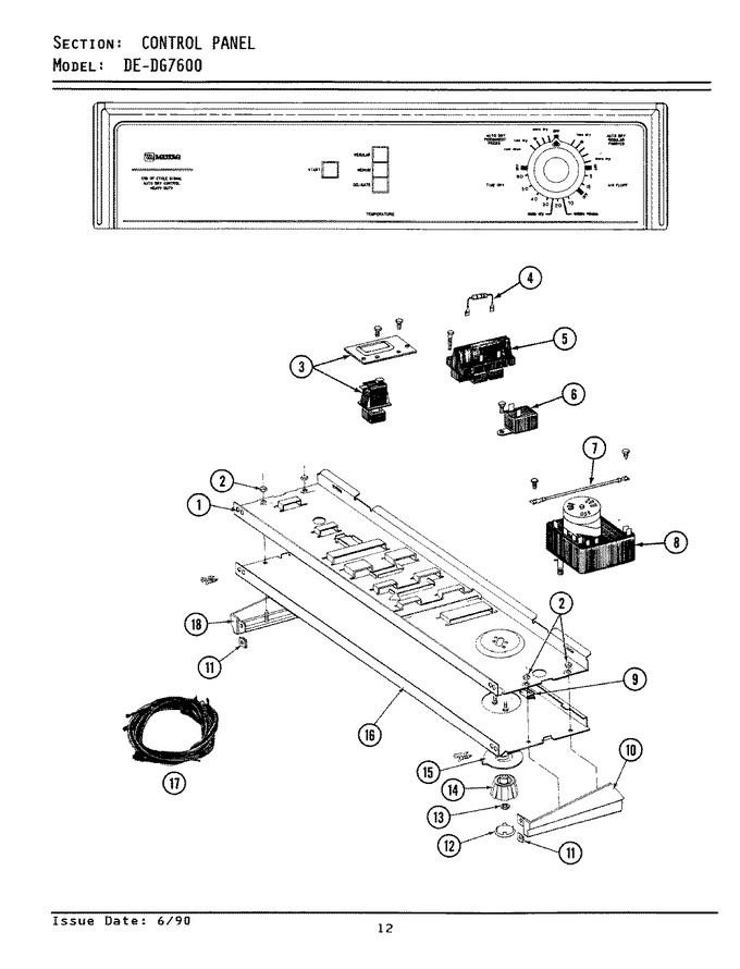 Diagram for GDE7600