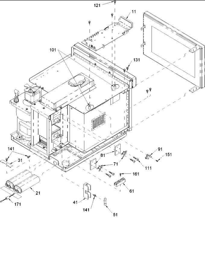 Diagram for HDC518 (BOM: P1325209M)