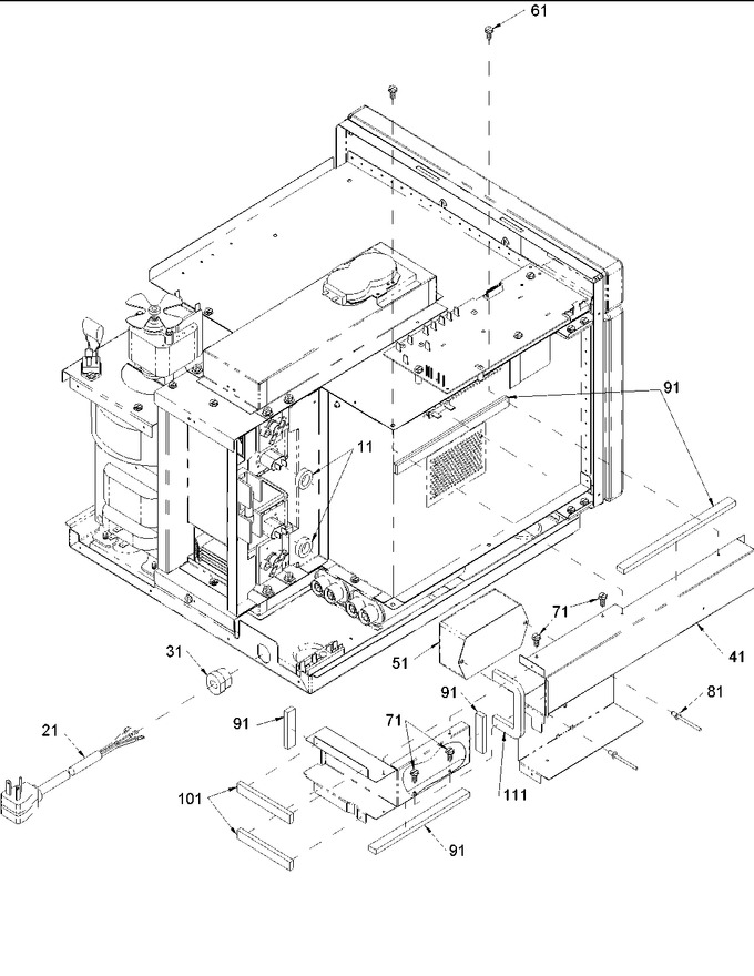 Diagram for HDC518 (BOM: P1325209M)
