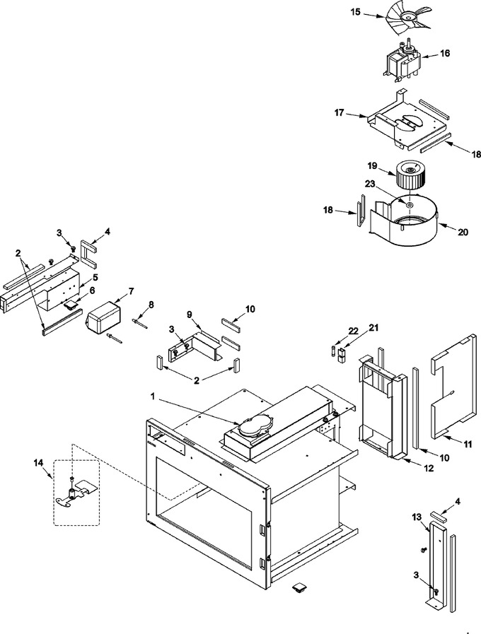 Diagram for UHDC511 (BOM: P1330511M)