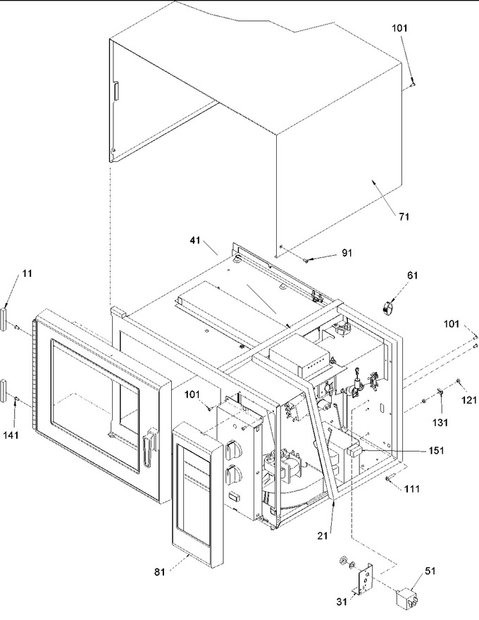 Diagram for URS511M (BOM: P1324502M)