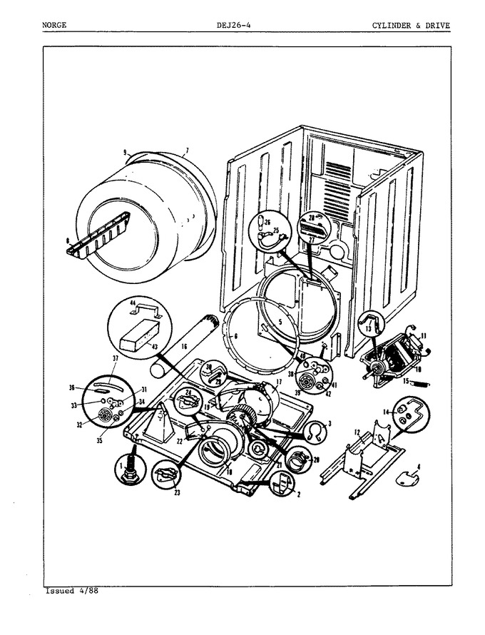 Diagram for DEJ264W
