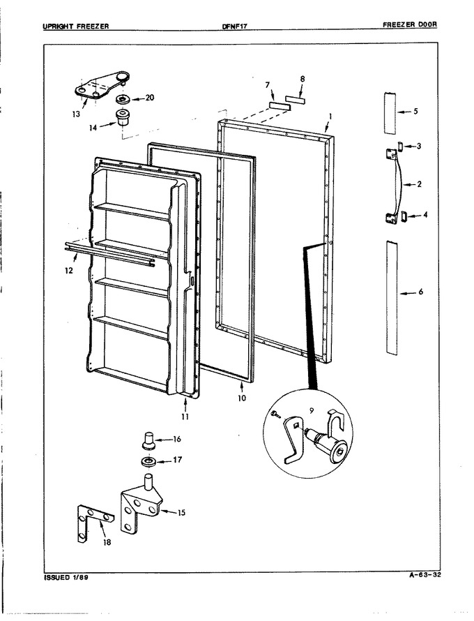 Diagram for DFNF17 (BOM: EY47B)