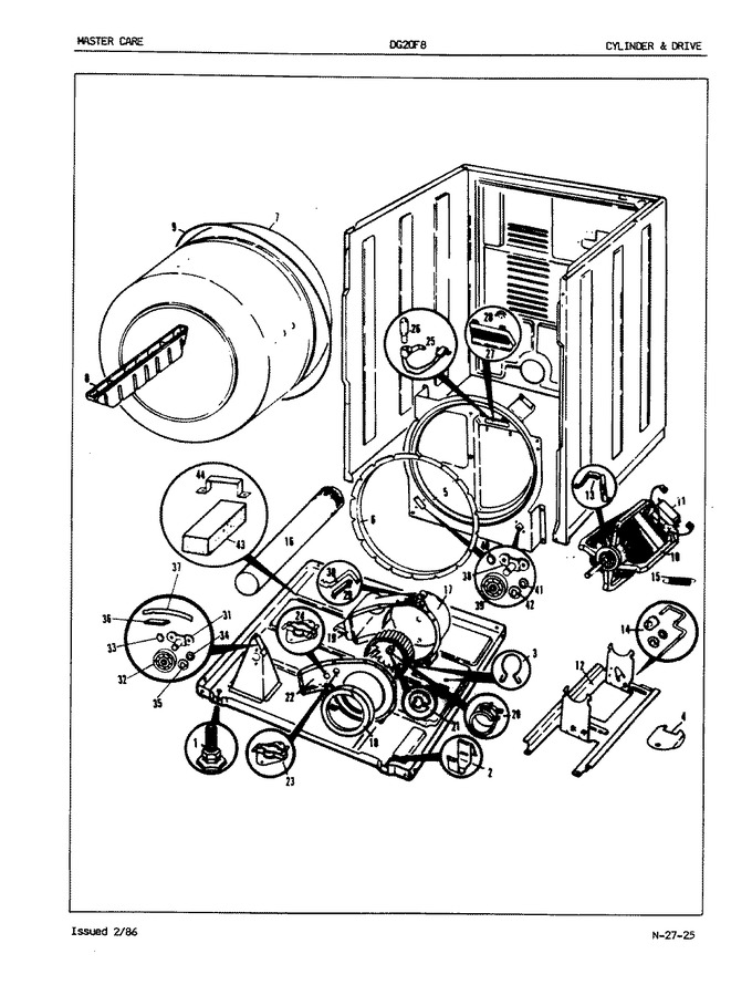 Diagram for DG20F8HW