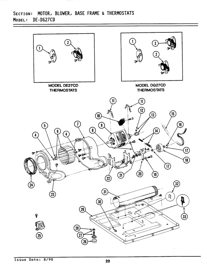 Diagram for LDG27CD