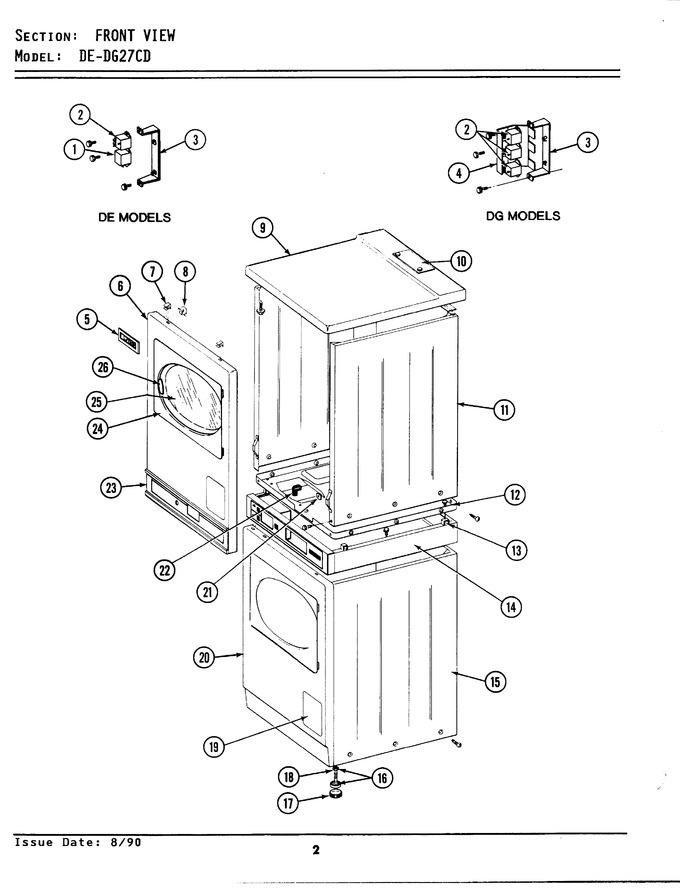Diagram for LDG27CD