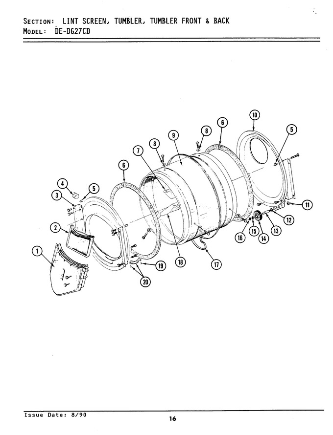 Diagram for LDG27CD