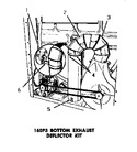 Diagram for 03 - 160p3 Bottom Exhaust Deflector Kit