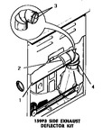 Diagram for 02 - 159p3 Side Exhaust Deflector Kit