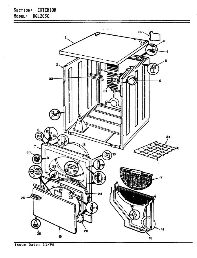 Diagram for DGL203AC
