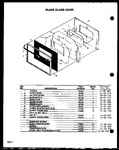 Diagram for 01 - Black Glass Door