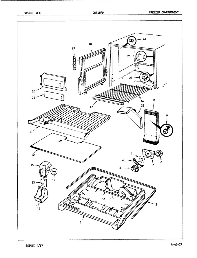 Diagram for DNT18F9L (BOM: 5B64B)