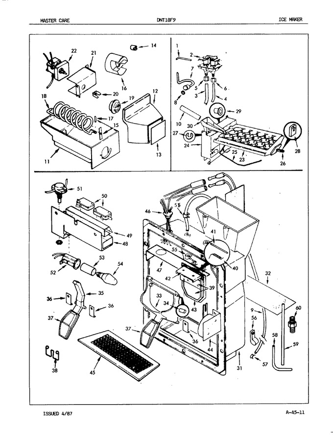 Diagram for DNT18F9A (BOM: 5B64A)