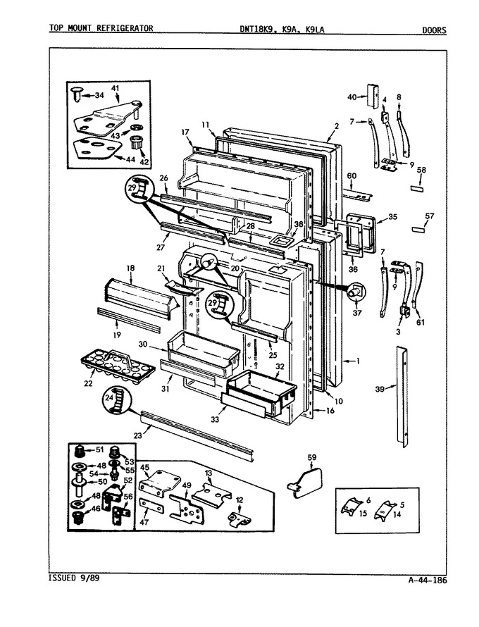 Diagram for DNT18K9 (BOM: 9A17A)