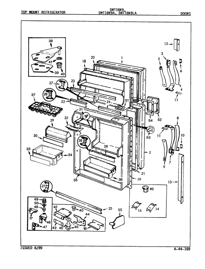 Diagram for DNT18K9 (BOM: 9A71A)