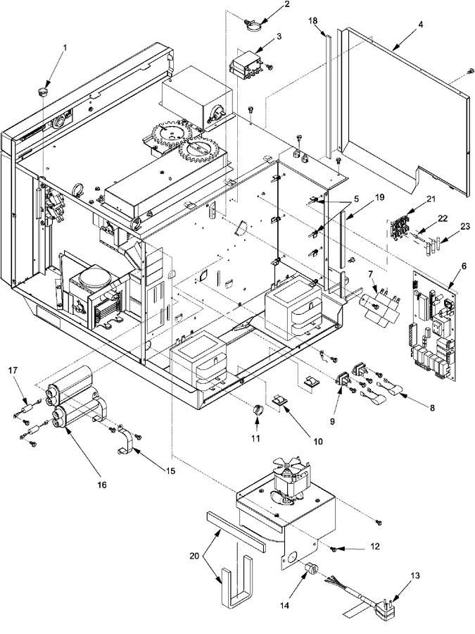 Diagram for WDYRC2 (BOM P1326305M)