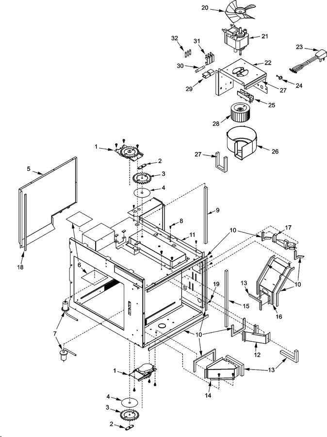 Diagram for DQ22HSI (BOM P1330105M)