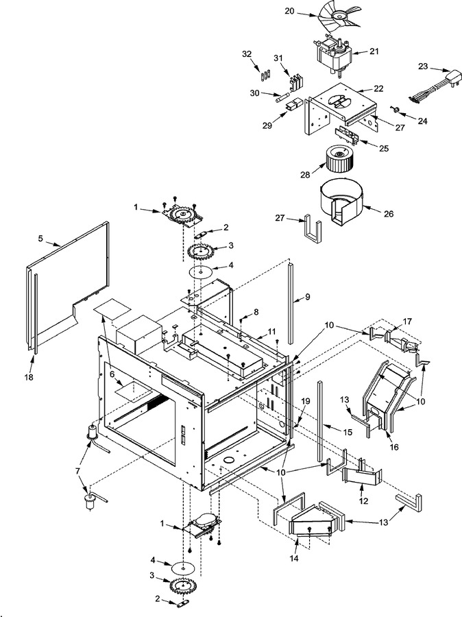 Diagram for RC22S2 (BOM: P1331403M)