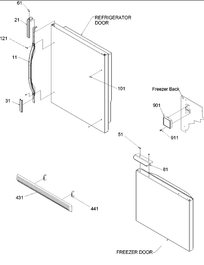 Diagram for DRB2101BC (BOM: PDRB2101BC0)