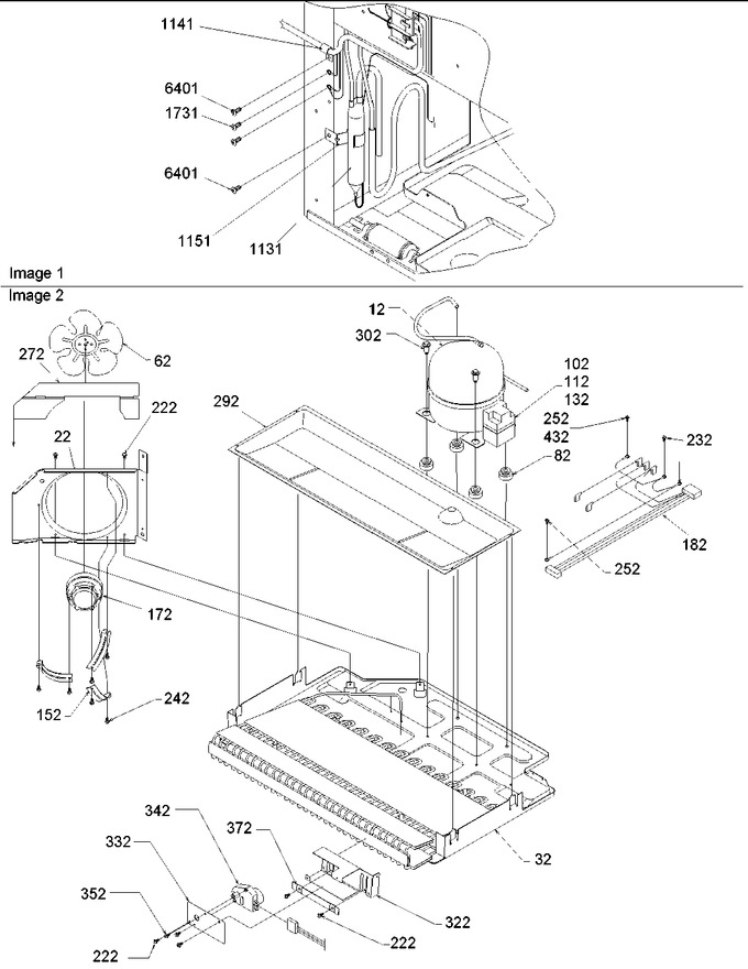 Diagram for DRB2101BW (BOM: PDRB2101BW0)