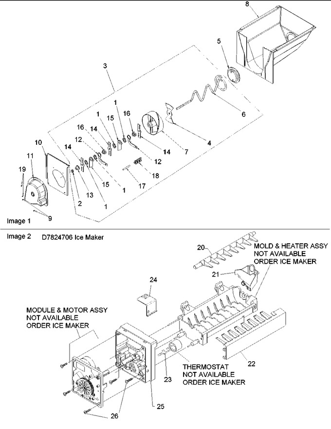 Diagram for DRSE663BW (BOM: PDRSE663BW0)