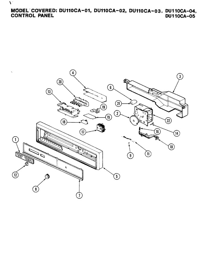 Diagram for DU110CA-05