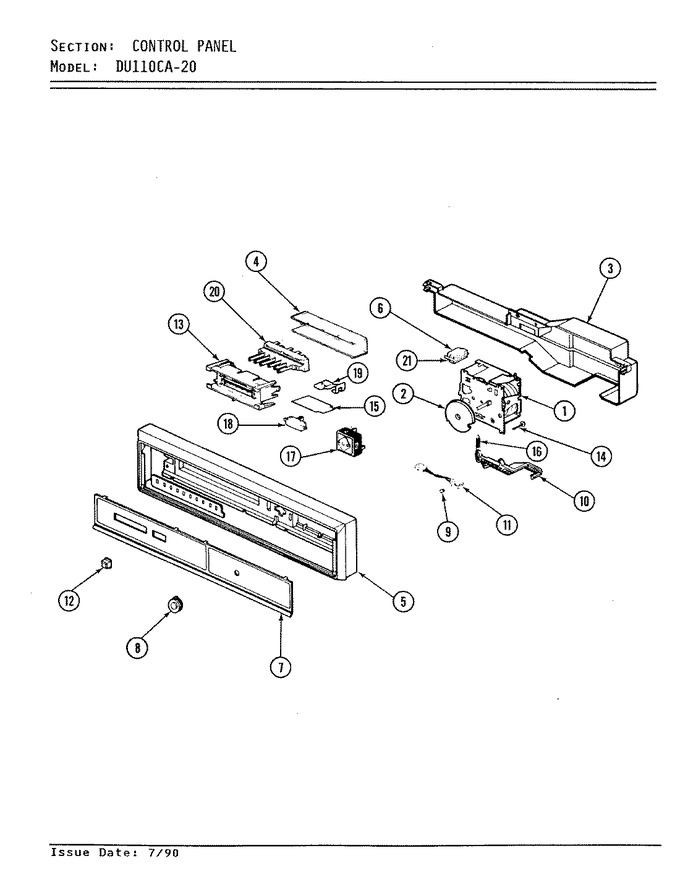 Diagram for DU110CA-20