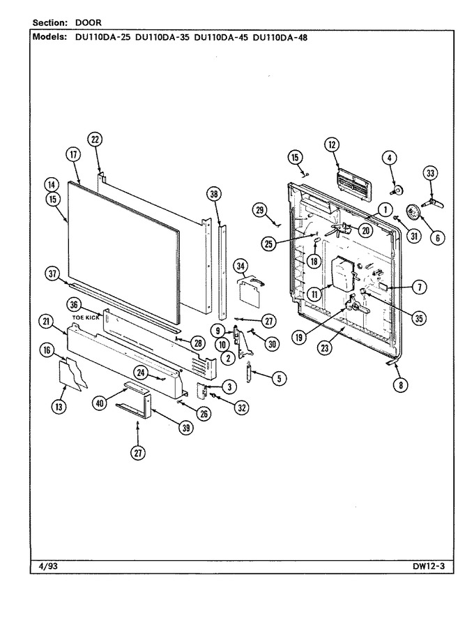 Diagram for DU110DA-35