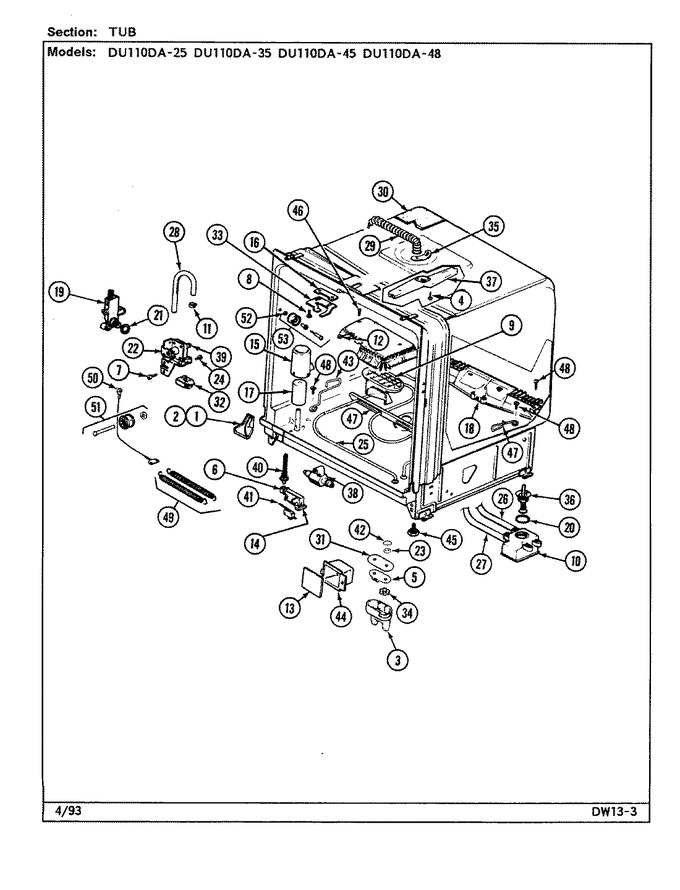 Diagram for DU110DA-48