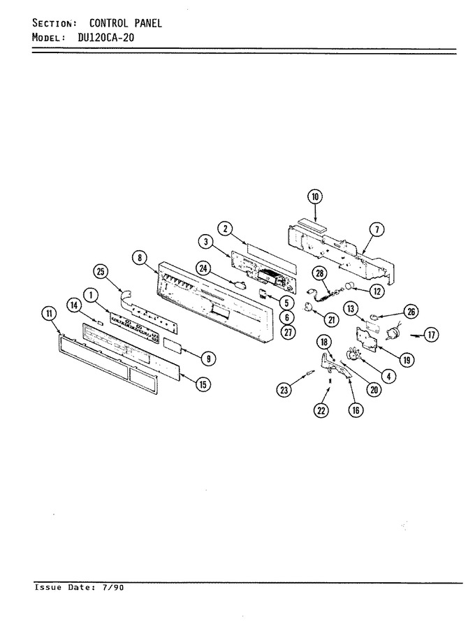 Diagram for DU120CA-20