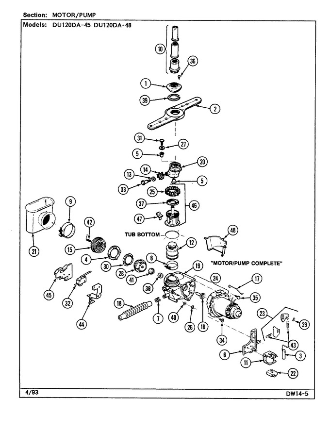 Diagram for DU120DA-48