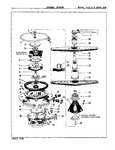 Diagram for 04 - Motor, Heater & Spray Arm