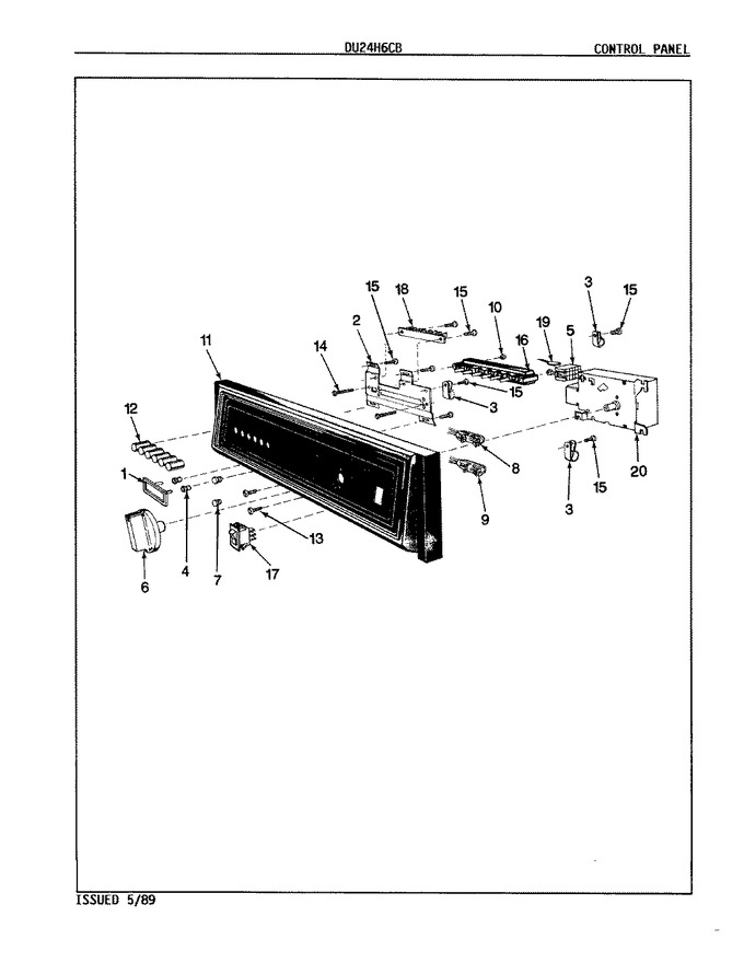 Diagram for DU24H6CB