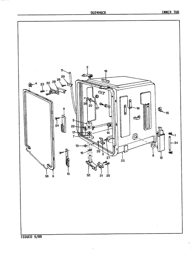 Diagram for DU24H6CB