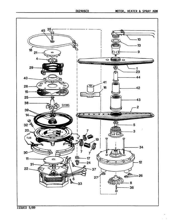 Diagram for DU24H6CB