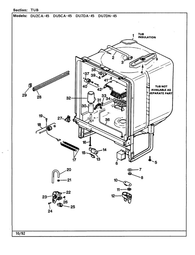 Diagram for DU7DA-45