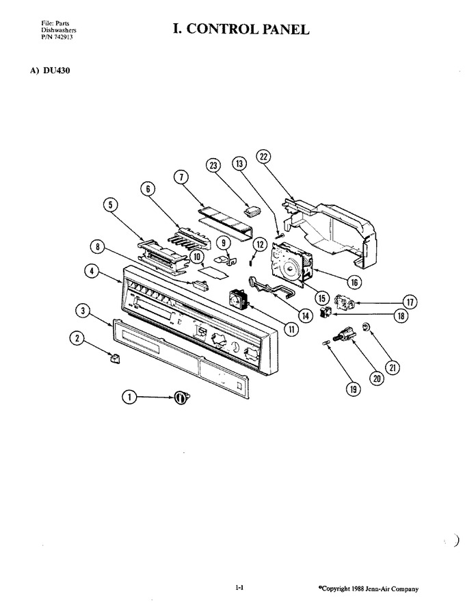 Diagram for DU466W-20