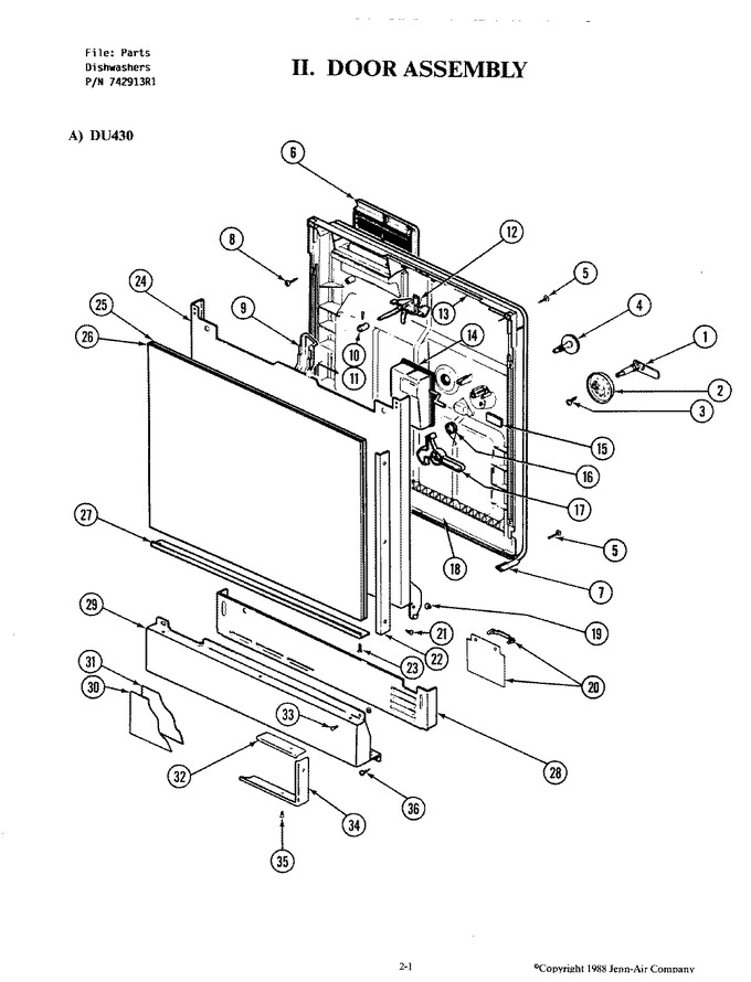 Diagram for DU430-20