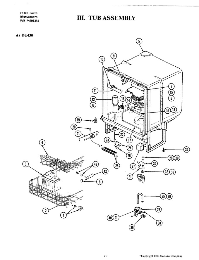 Diagram for DU430-20