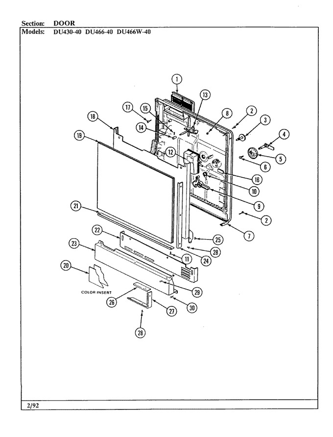 Diagram for DU466-40
