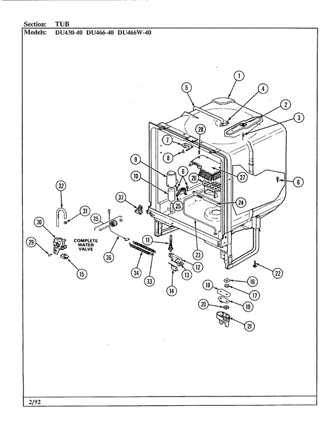 Diagram for DU466-40