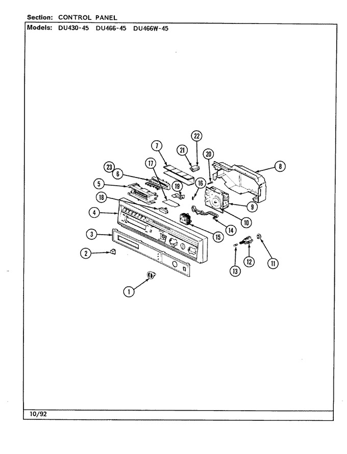 Diagram for DU466W-45