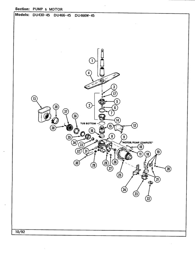 Diagram for DU466W-45