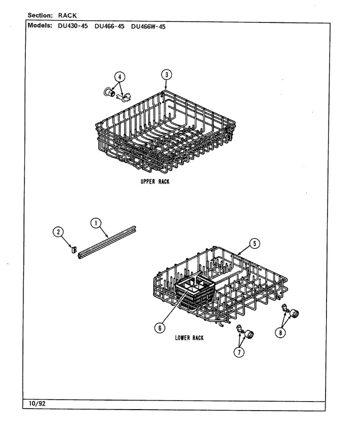 Diagram for DU466W-45