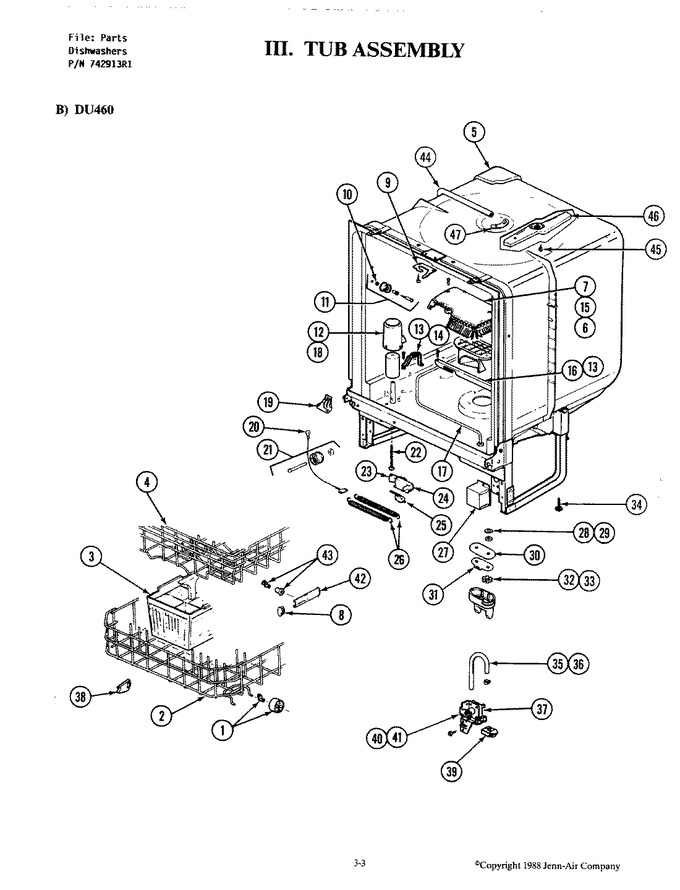Diagram for DU460