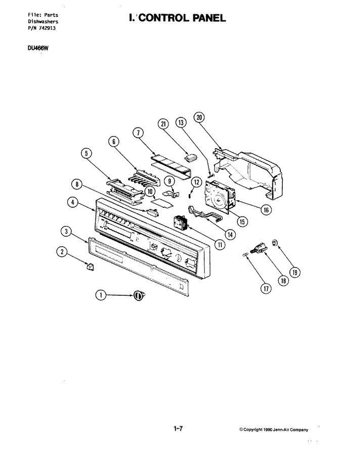 Diagram for DU466W