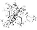 Diagram for 05 - Rinse Aid & Soap Dispenser